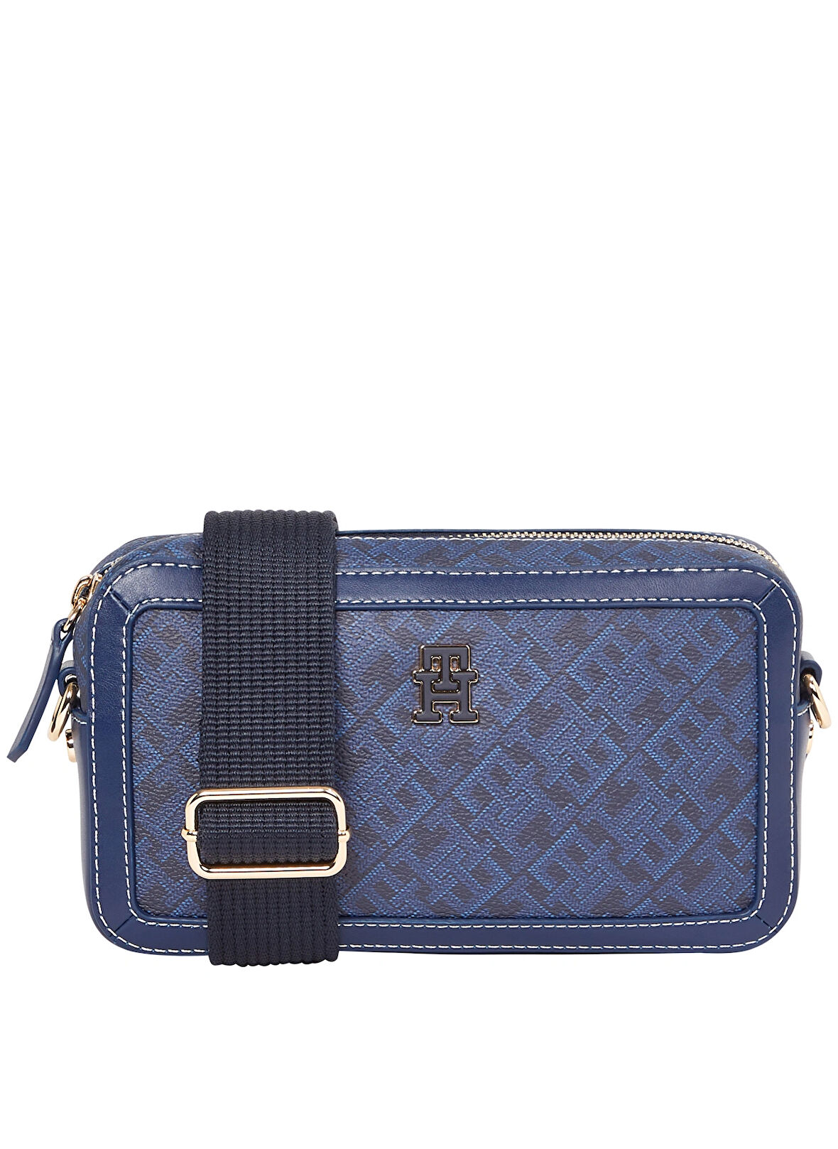 Tommy Hilfiger Lacivert 21x12x5 cm Kadın Çapraz Çanta AW0AW16442DW6