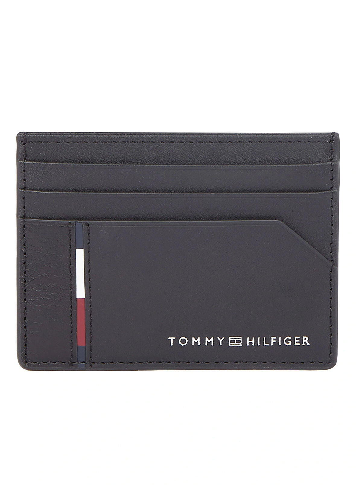 Tommy Hilfiger Siyah Erkek Kartlık TH CASUAL CC HOLDER