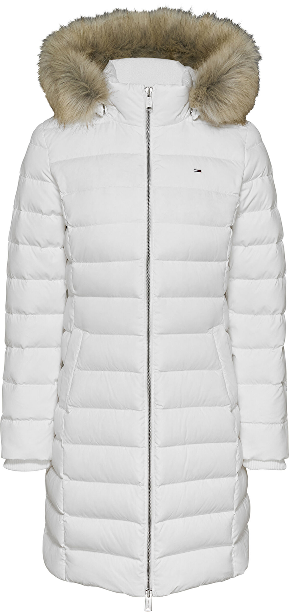 TOMMY HILFIGER TJW ESSENTIAL HOODED DOWN COAT Mont