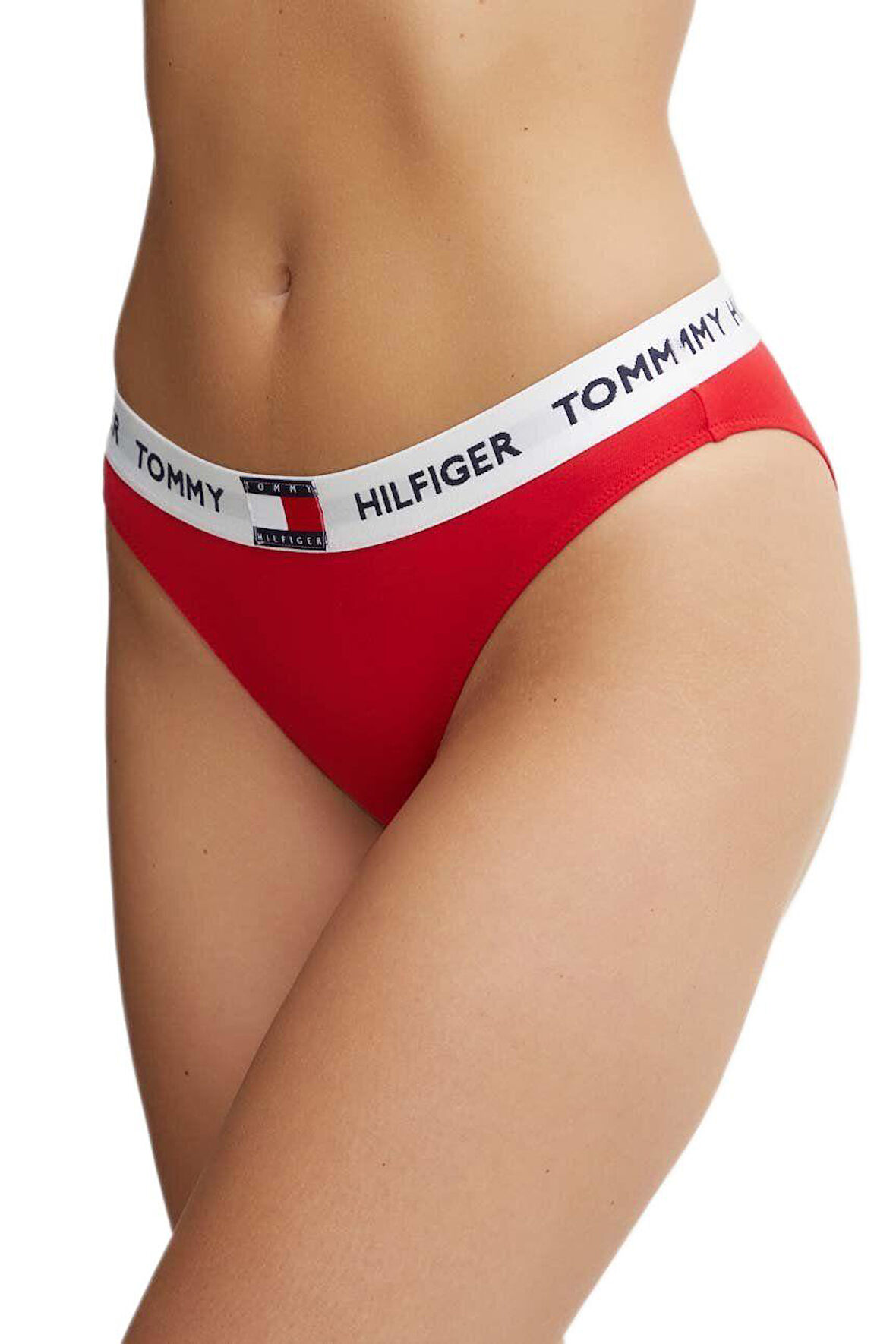 Tommy Hilfiger Kadın Kırmızı Classıc Bikini Külot UW0UW05617