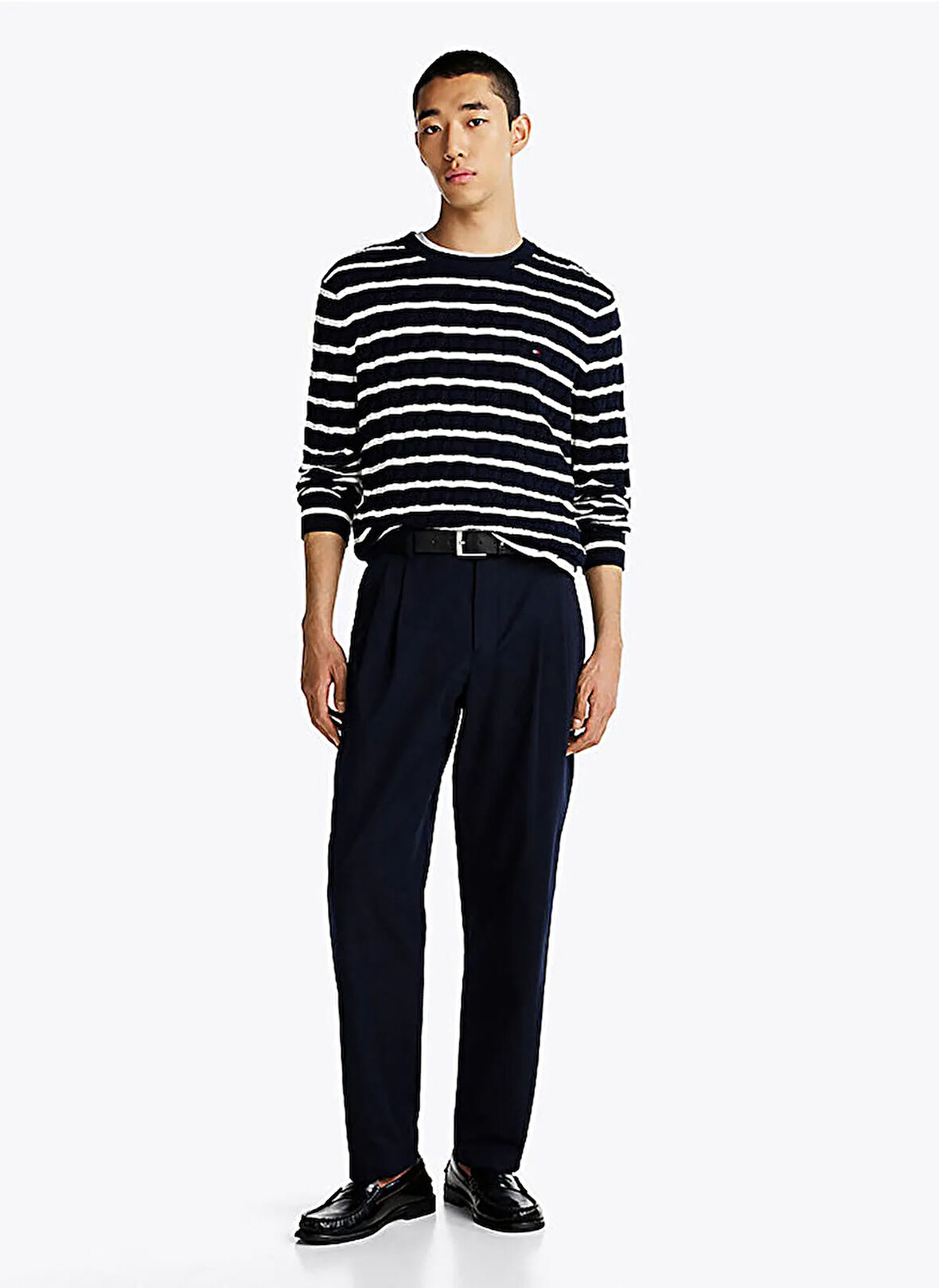 Tommy Hilfiger Mavi Erkek Kazak MW0MW331320A6