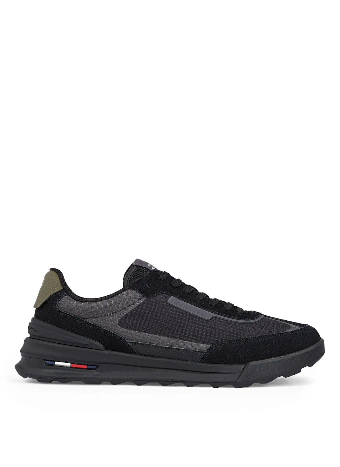 Tommy Hilfiger Siyah Erkek Sneaker RETRO RUNNER SEASONAL