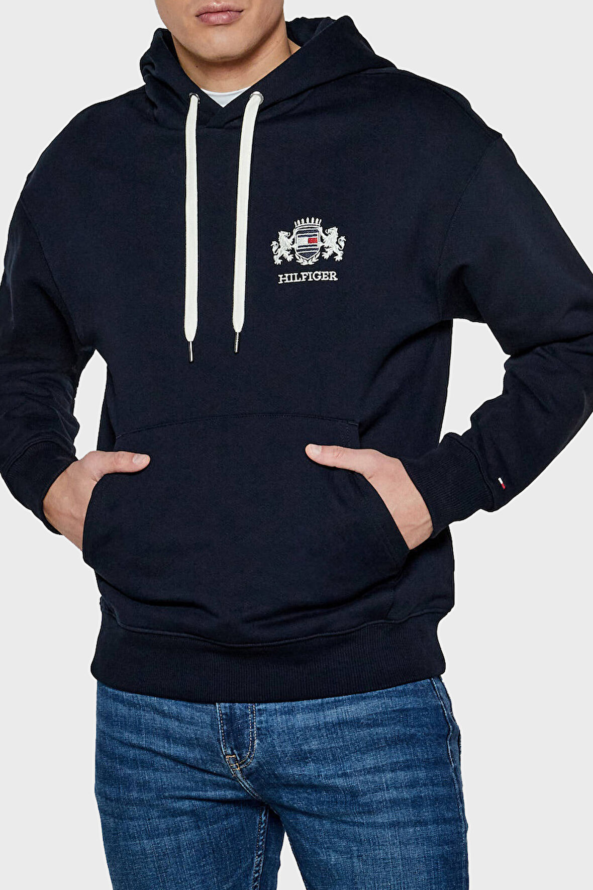 Tommy Hilfiger Erkek Sweat MW0MW37462 DW5