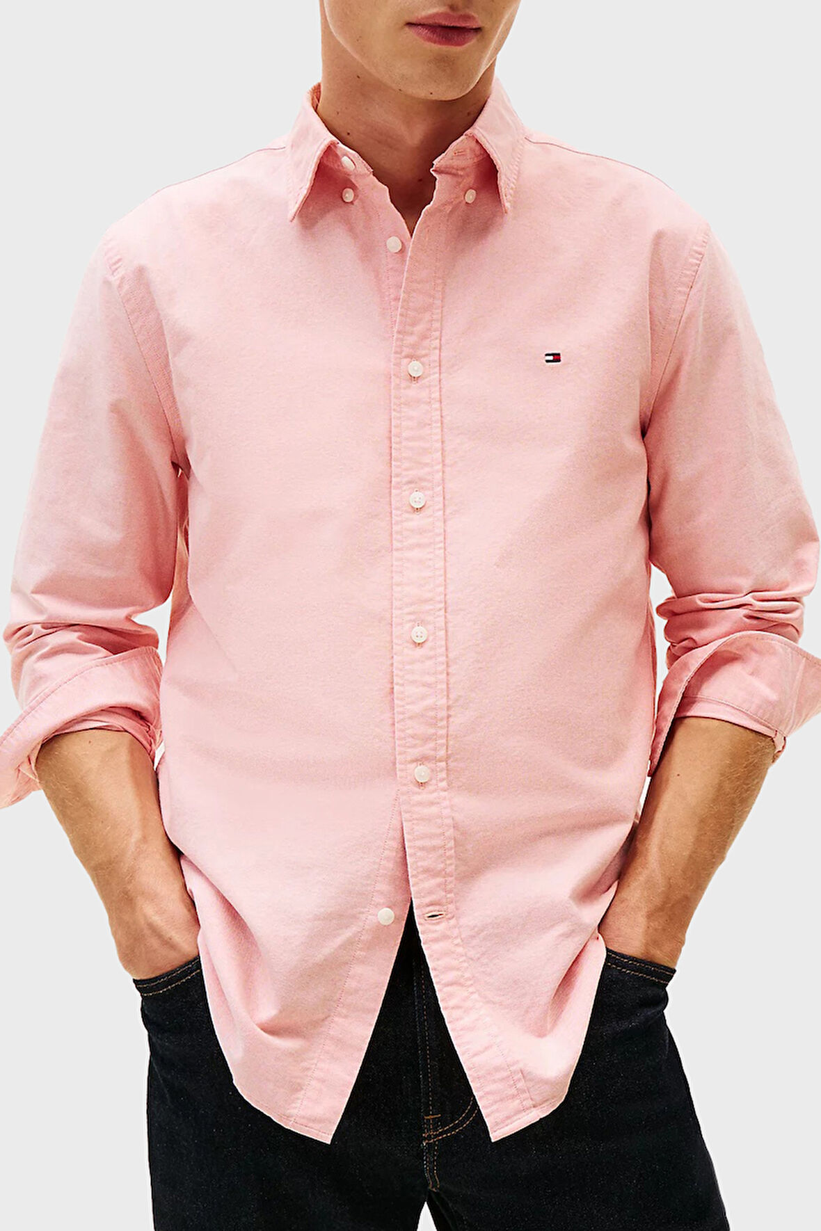 Tommy Hilfiger Erkek Gömlek MW0MW35774 SCX