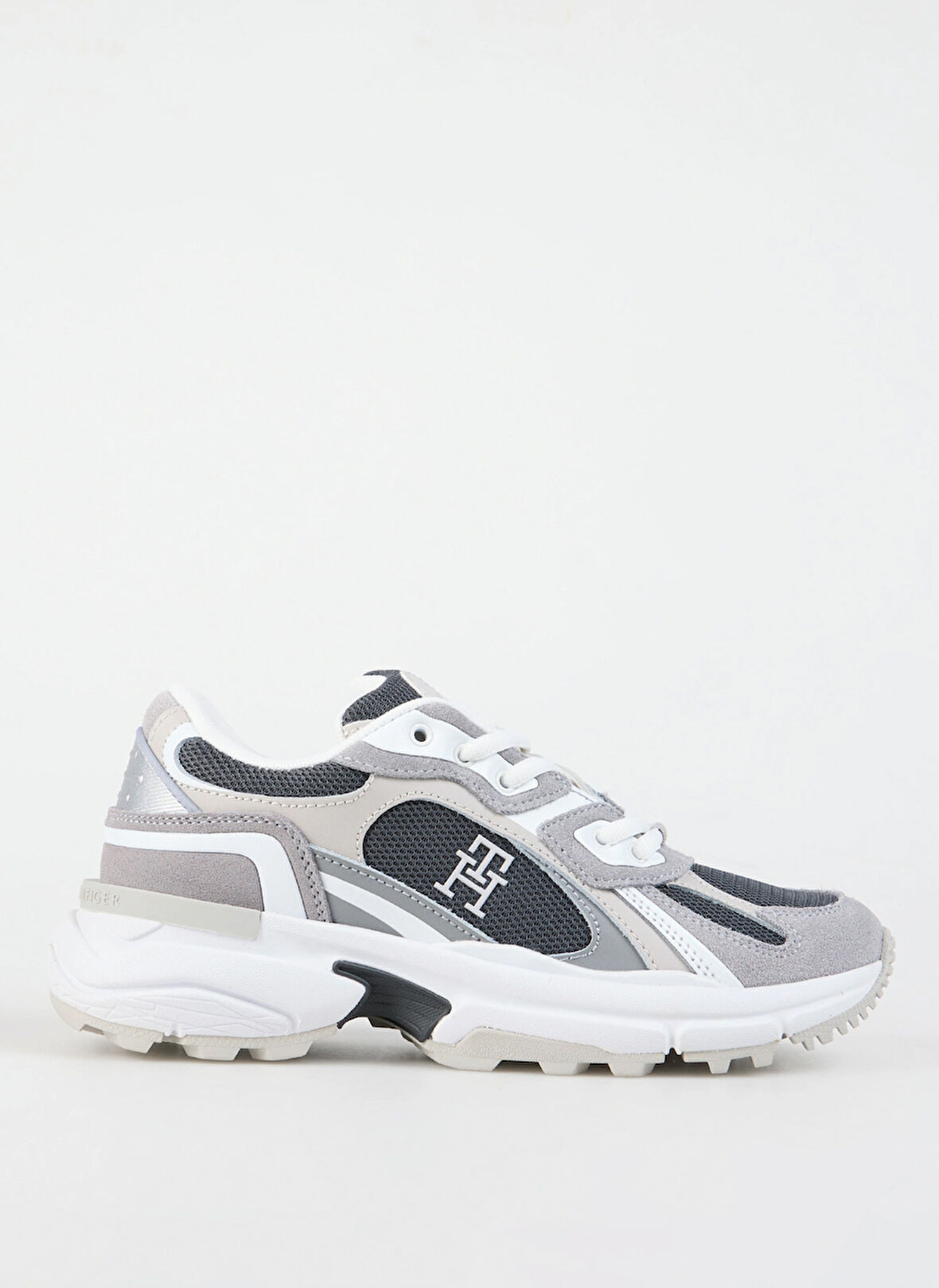 Tommy Hilfiger Gri Kadın Sneaker FW0FW08385