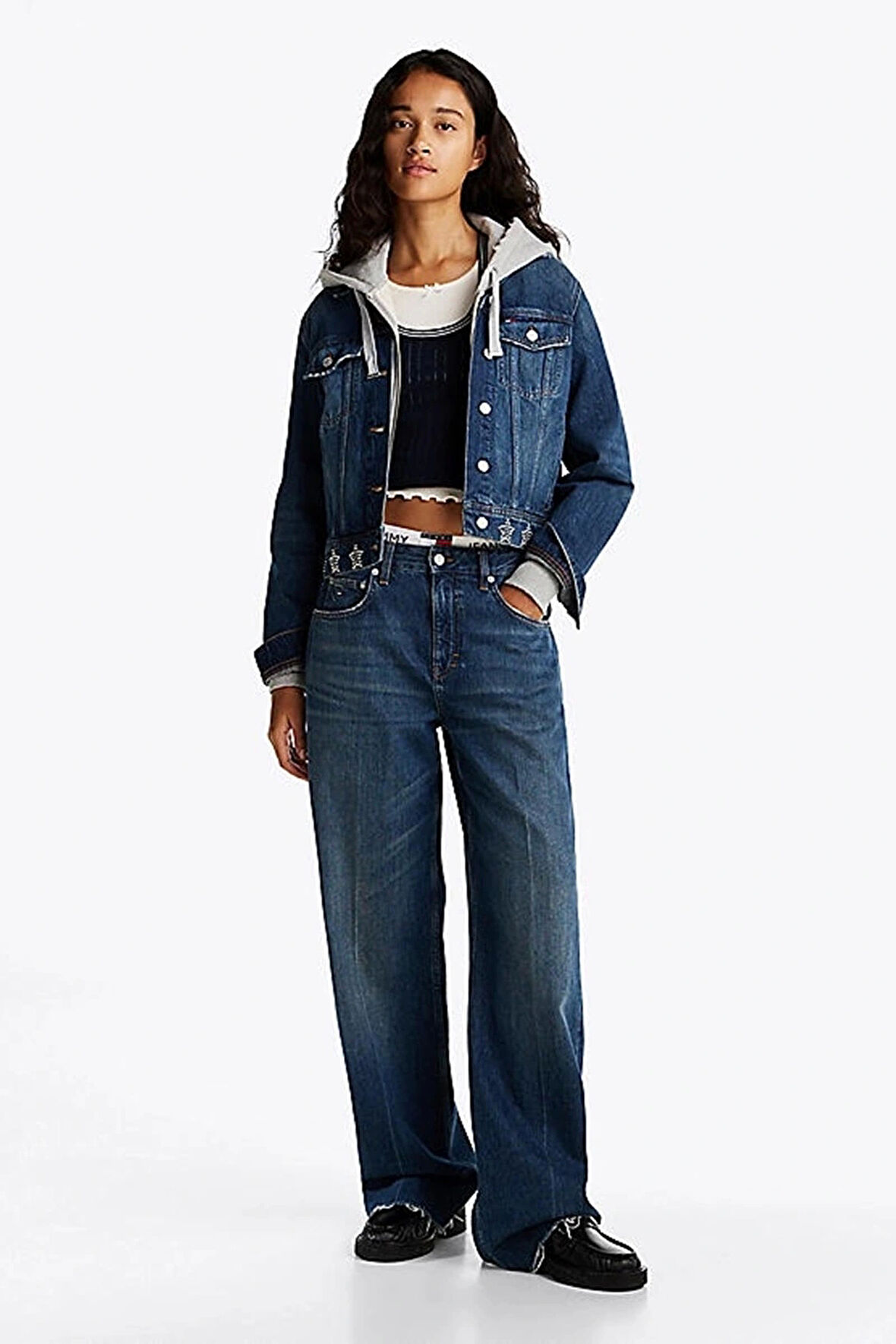 Tommy Hilfiger Kadın Mavi Ceket