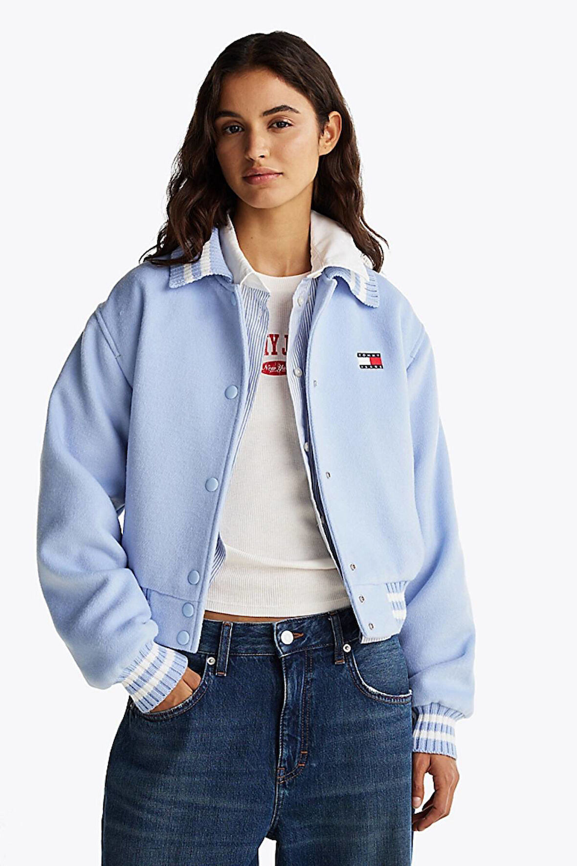 Tommy Jeans Kadın / Kız Ceket ve Yağmurluk-DW0DW20165