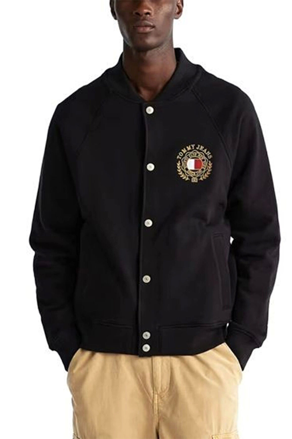 Tommy Hilfiger Erkek Siyah Ceket
