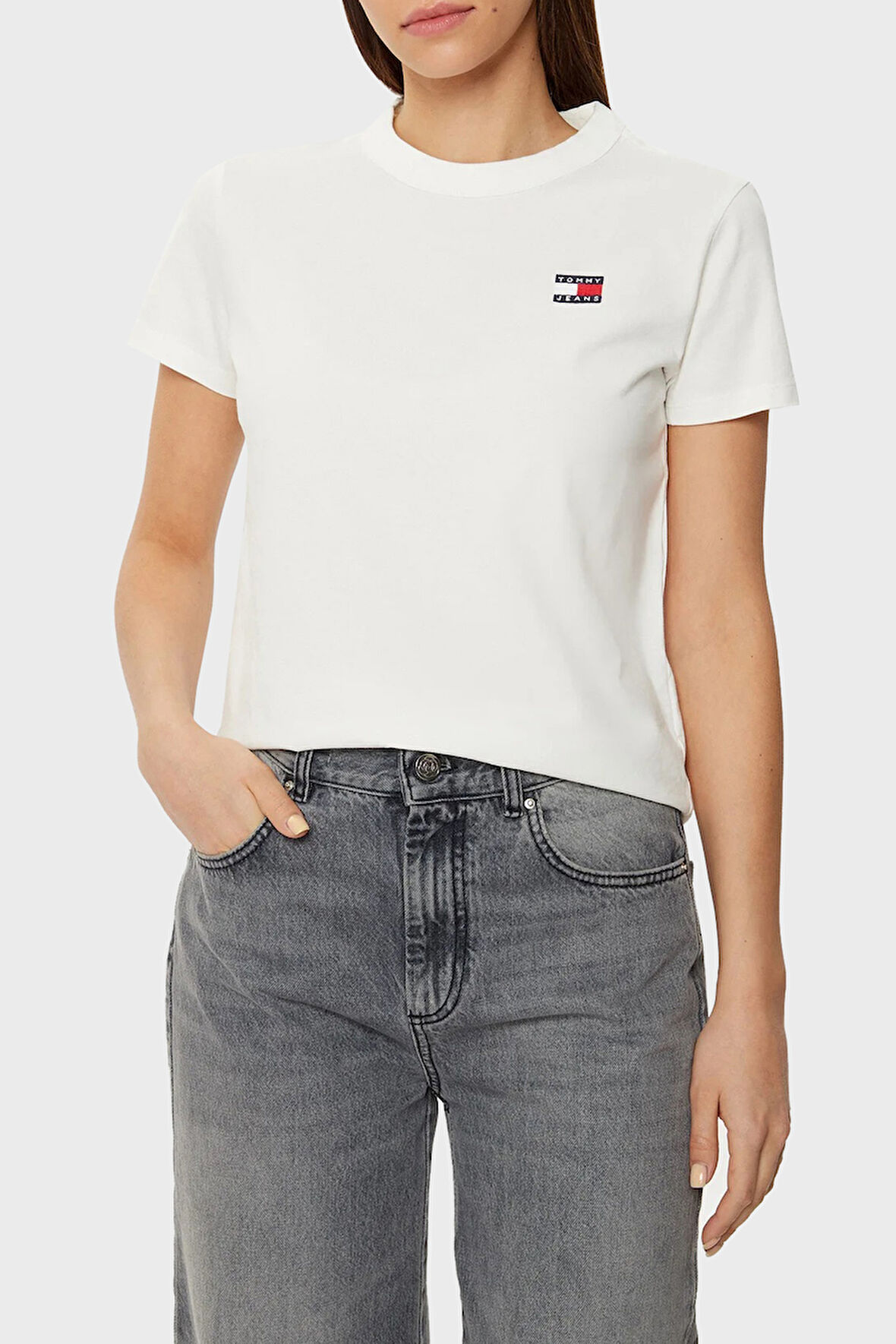 Tommy Jeans Bayan T Shirt DW0DW20153 YBL