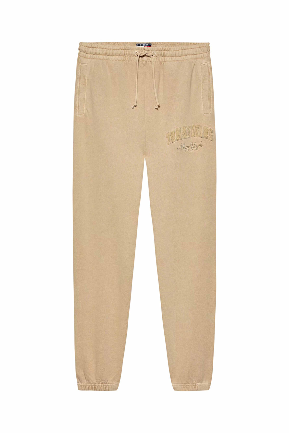 Erkek Tjm Vintage Varsity Jogger Sweatpant - Bej | XL