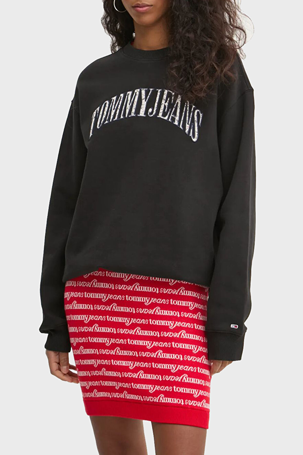 Tommy Jeans Kadın Sweat DW0DW20172 BDS