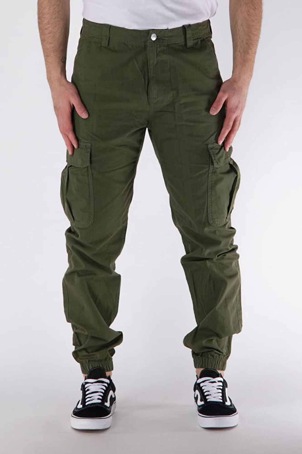 Erkek Tjm Ryan Kargo Pantolon - Yeşil | 34/32
