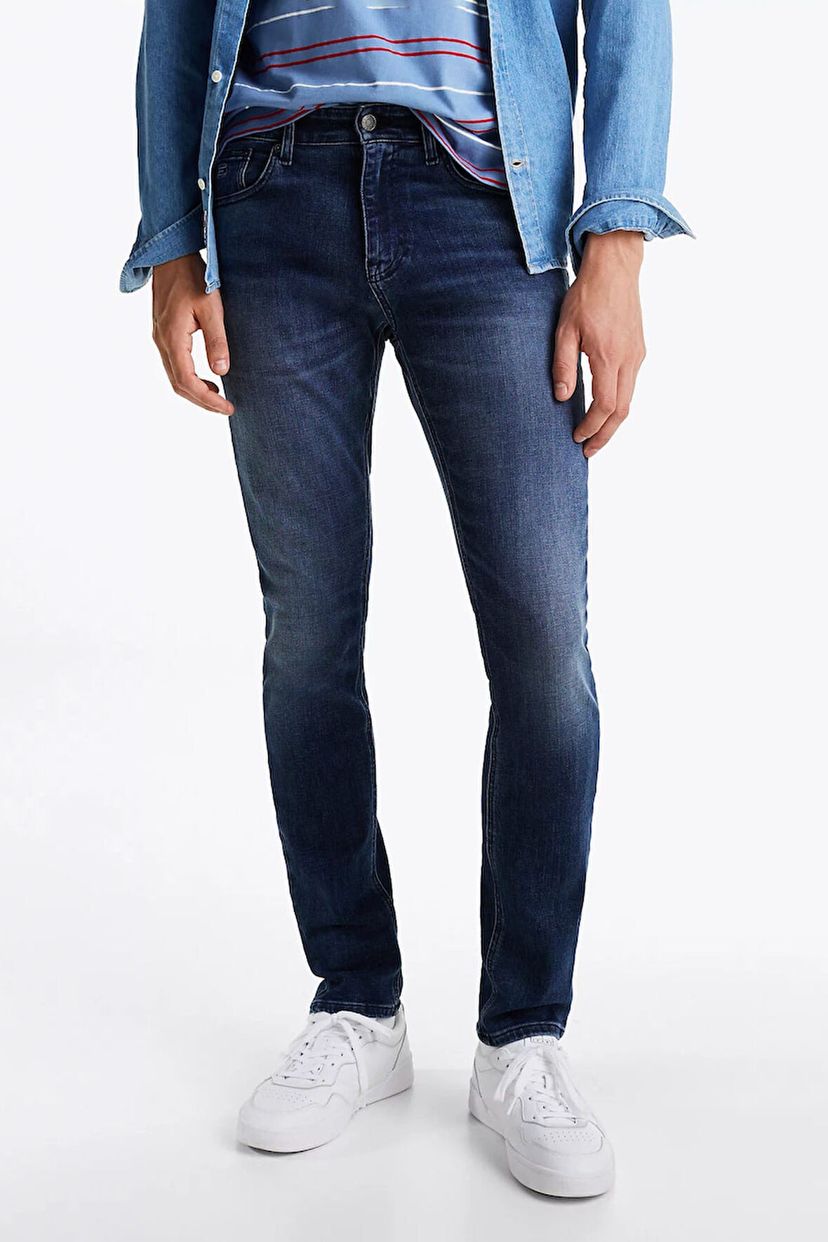 Erkek Scanton Slim Jeans Pantolon - Mavi | 36/32