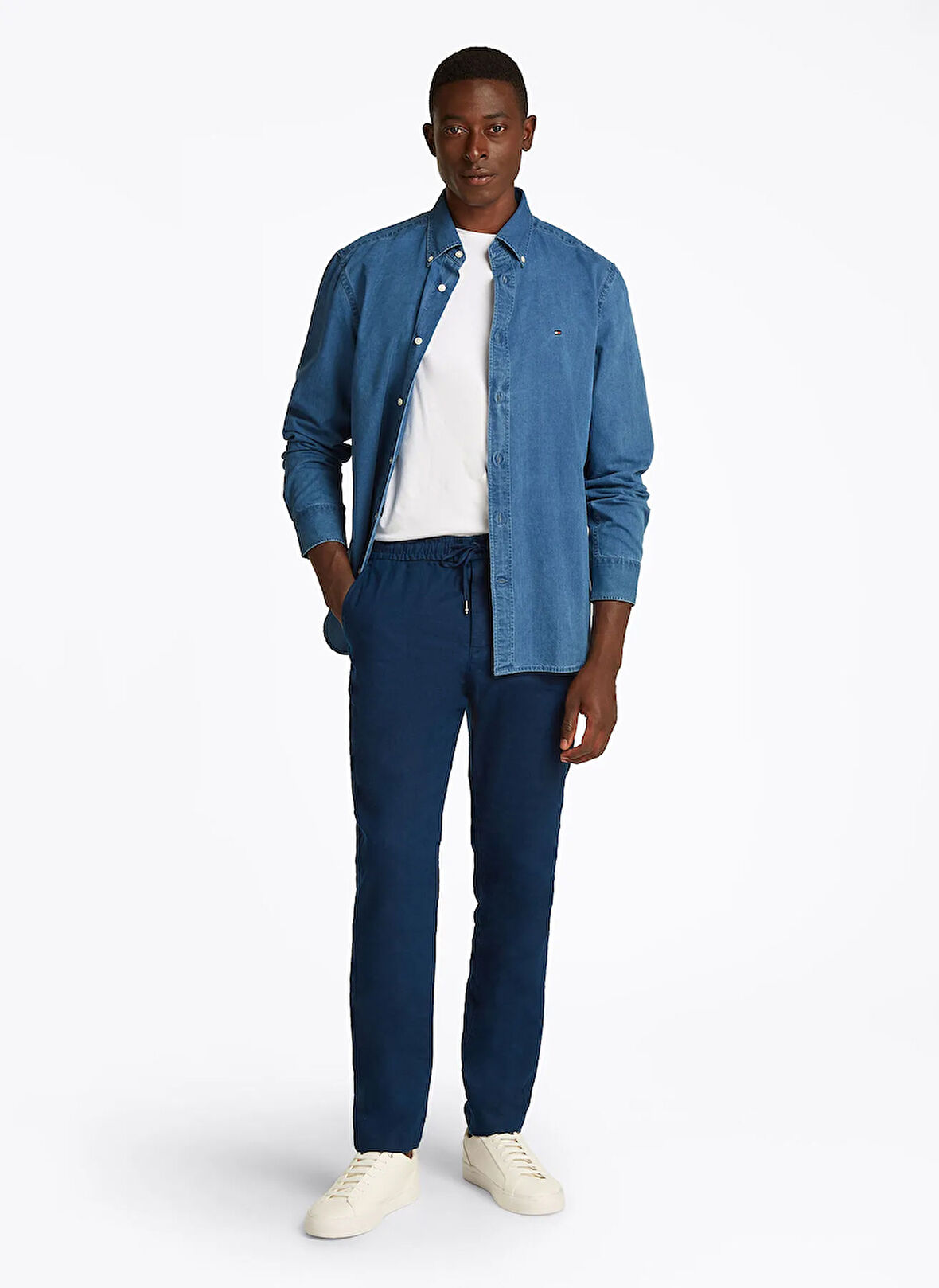 Mavi Erkek  Gömlek MW0MW381340GZ