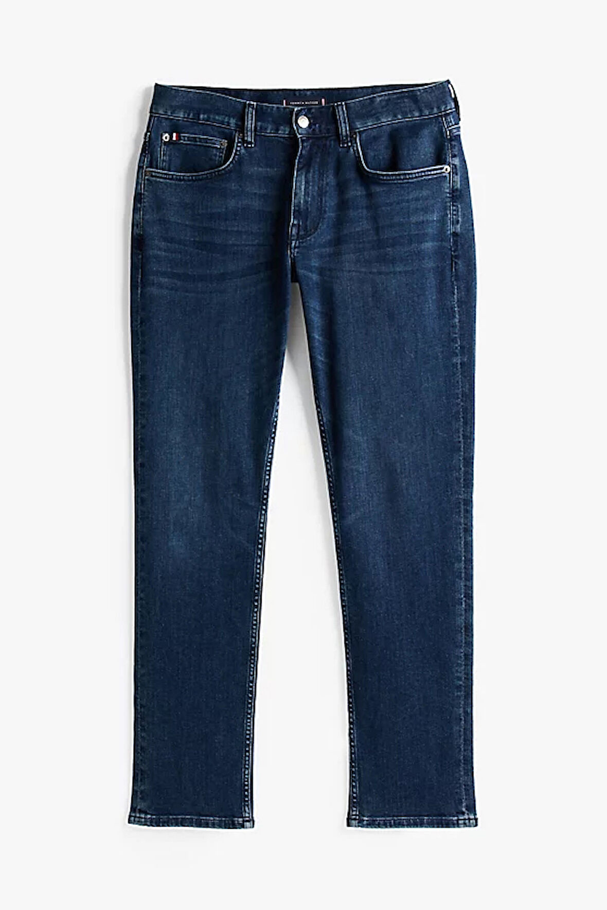 Erkek Th Denton Solmuş Kot Pantolon - Mavi | 32/32