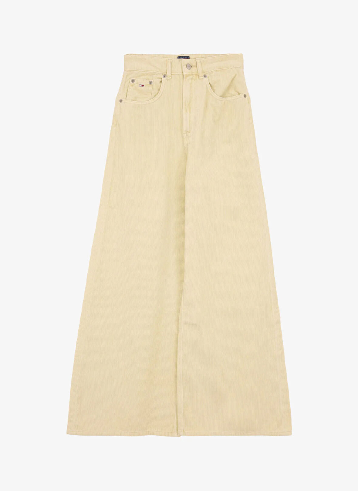 Tommy Jeans Yüksek Bel Normal Gri Kadın Pantolon DW0DW20557PGD