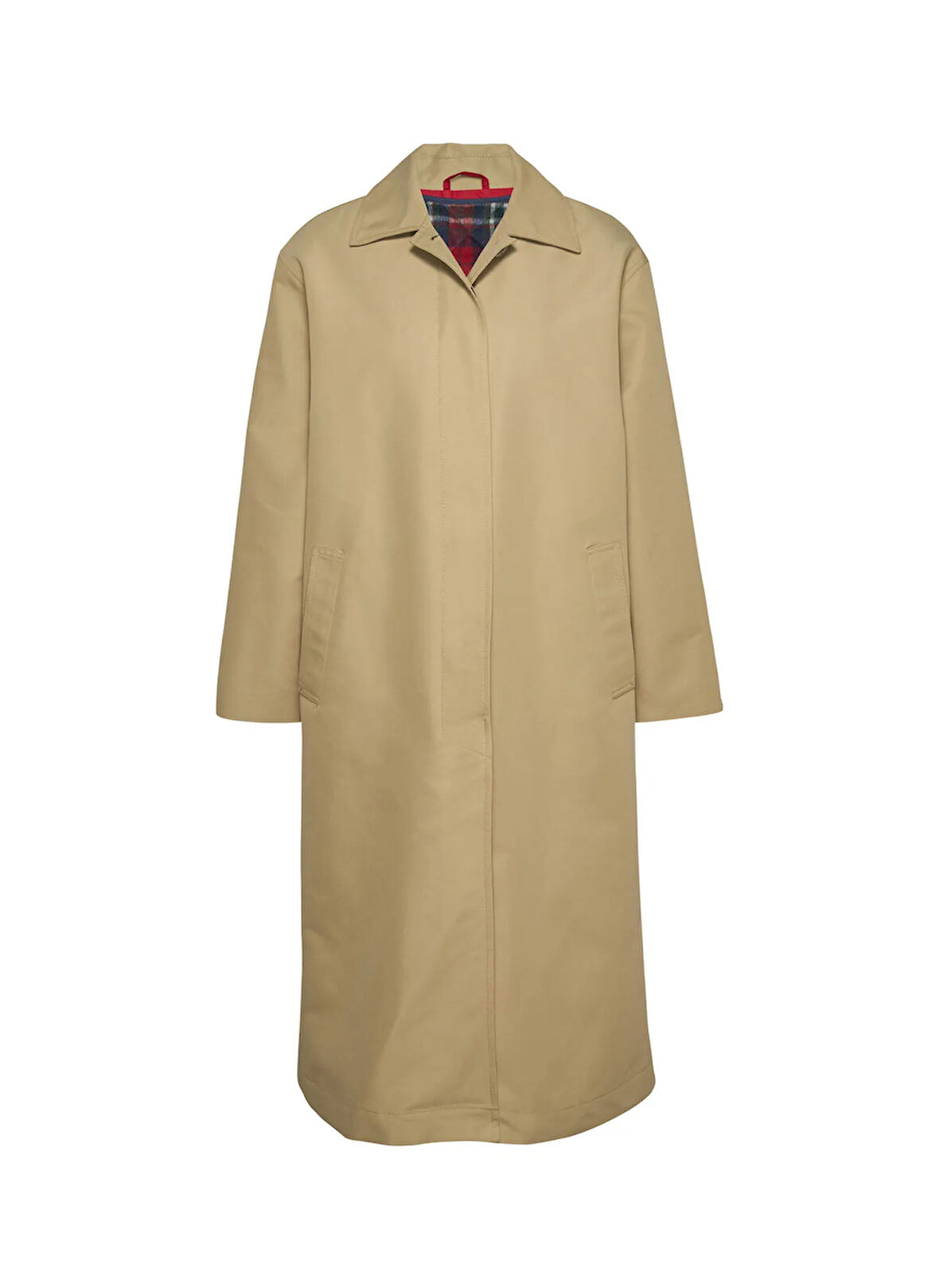 Tommy Jeans Bej Kadın Trençkot DW0DW20552RAE