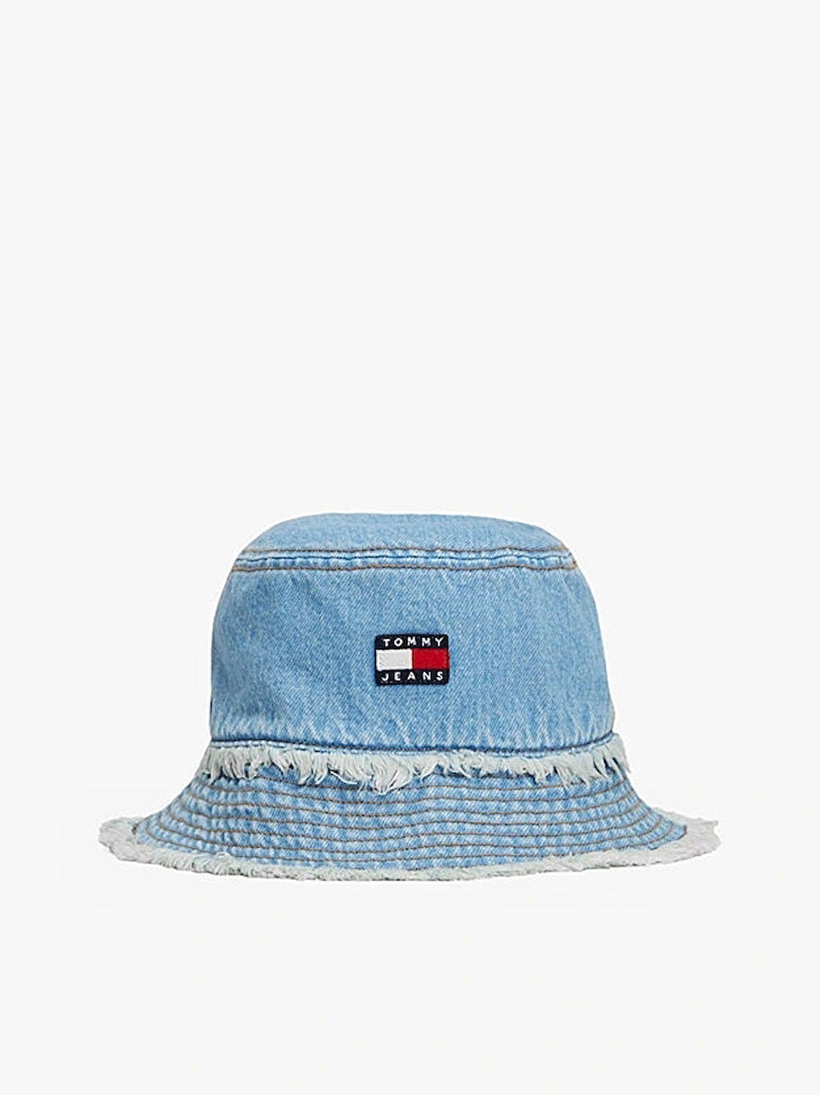 Tommy Hilfiger Kadın Mavi Miras Kova Şapka