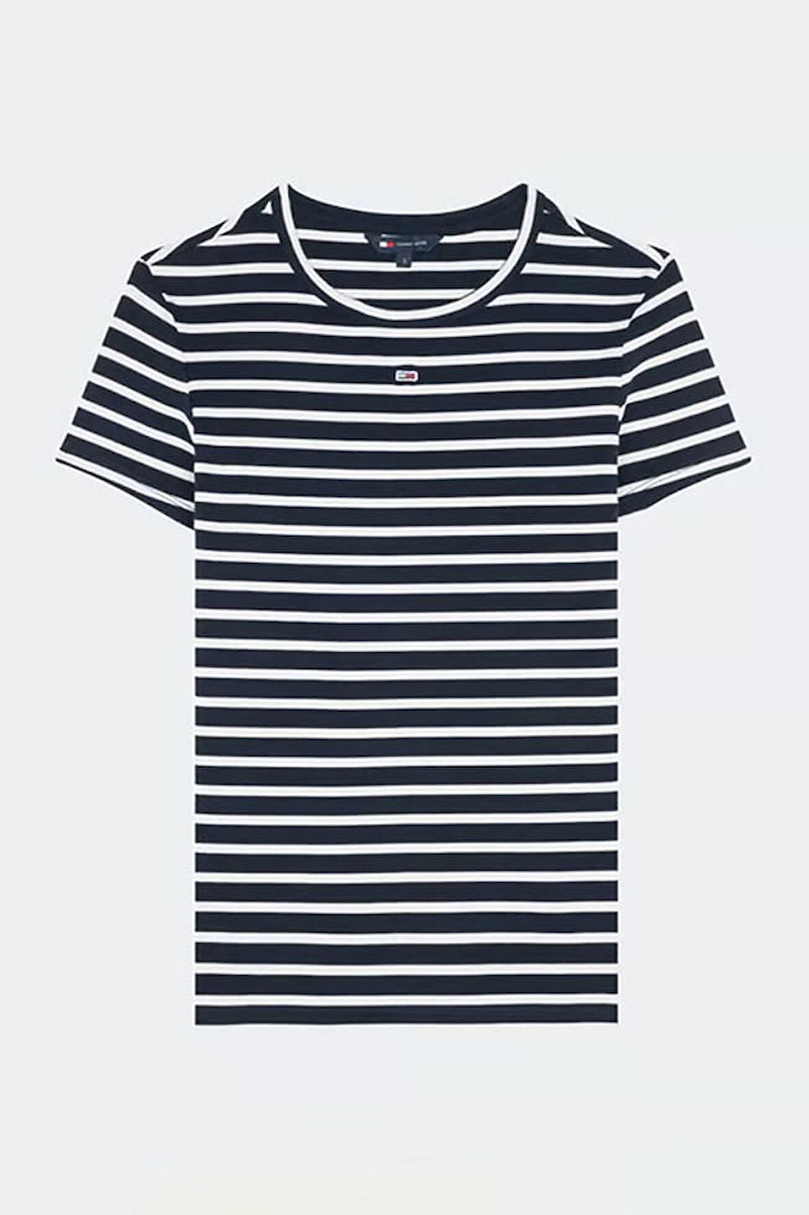 Kadın Tjw Slim T-Shirt - Lacivert/Beyaz | M