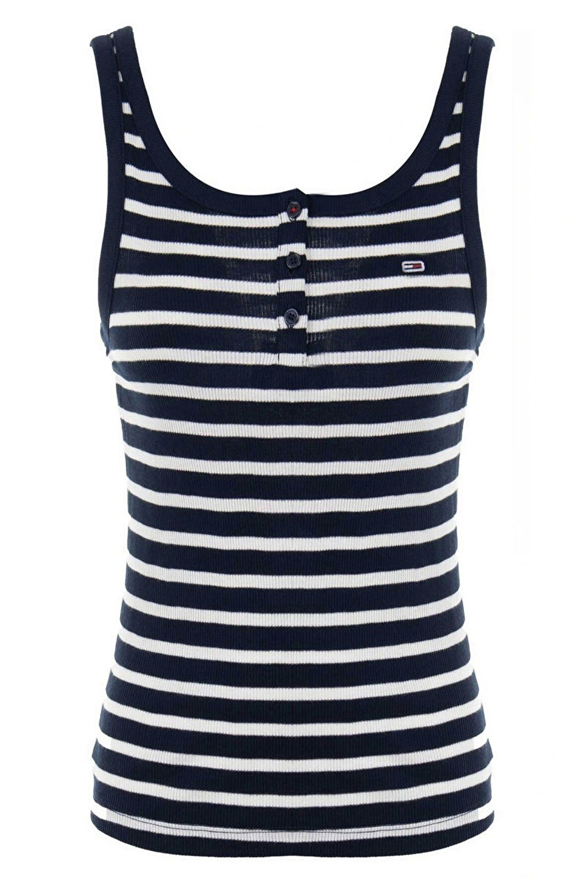 Tommy Hilfiger Kadın  Yuvarlak Yaka Lacivert Atlet