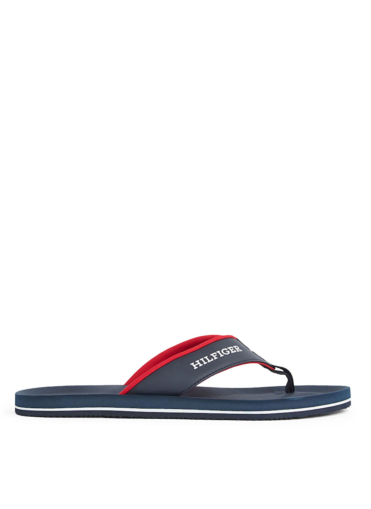Tommy Hilfiger Lacivert Erkek Plaj Terliği PADDED COMFORT HILFIGER B SANDAL