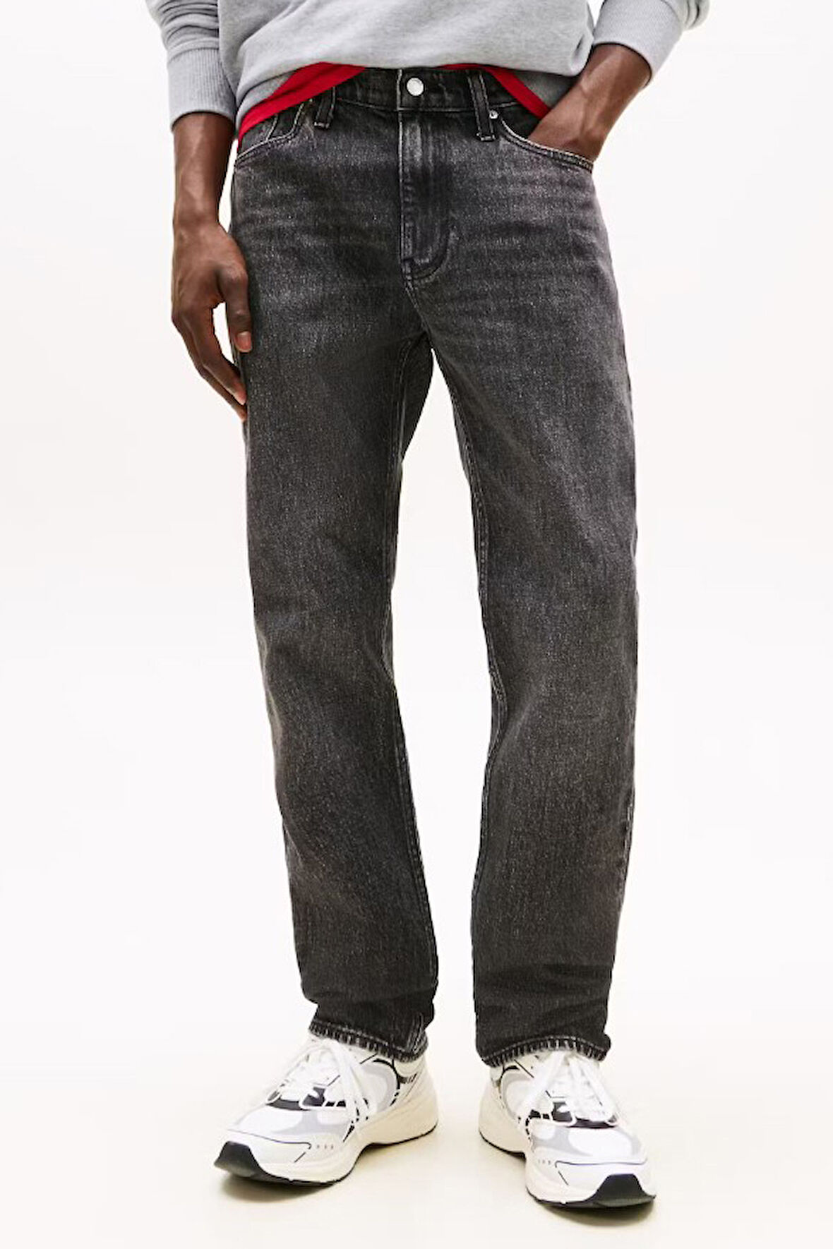 Erkek Slim Fit Ryan Jean Pantolon - Siyah | 36/32