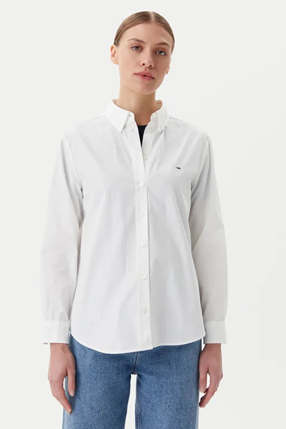 Tommy Jeans Kadın Gömlek-DW0DW20290