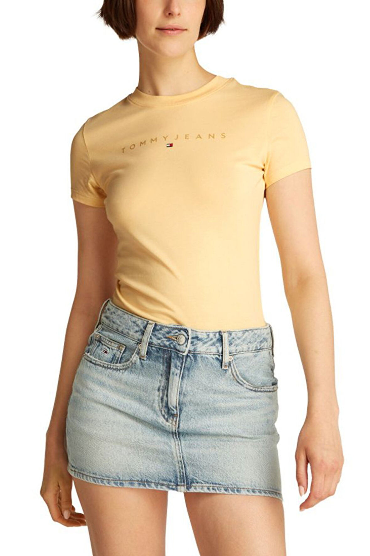 Tommy Jeans Kadın Tişört-DW0DW20315