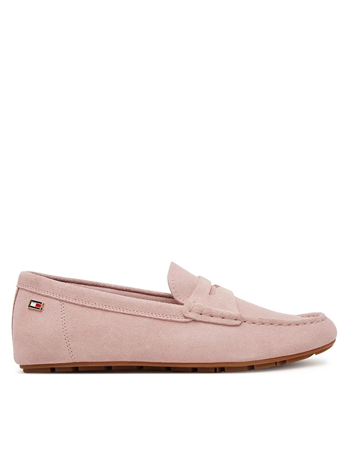 Tommy Hilfiger FLAG SOFT SUEDE DRIVER LOAFER Ayakkabı