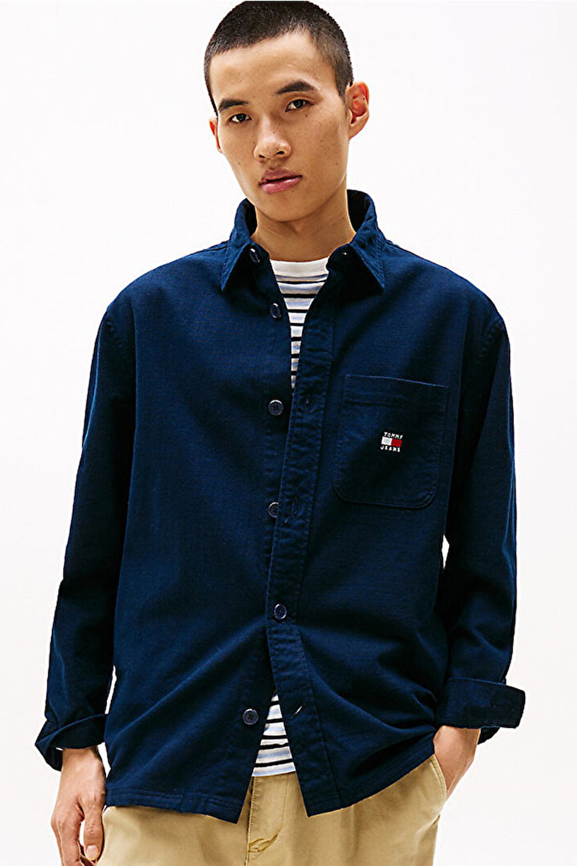 Tommy Jeans Erkek Gömlek-DM0DM20874