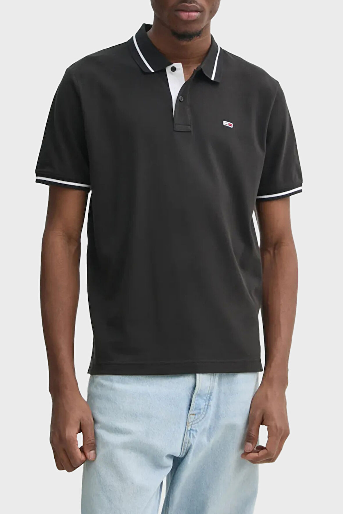 Tommy Jeans Erkek Polo Yaka T Shirt DM0DM20745 PT2