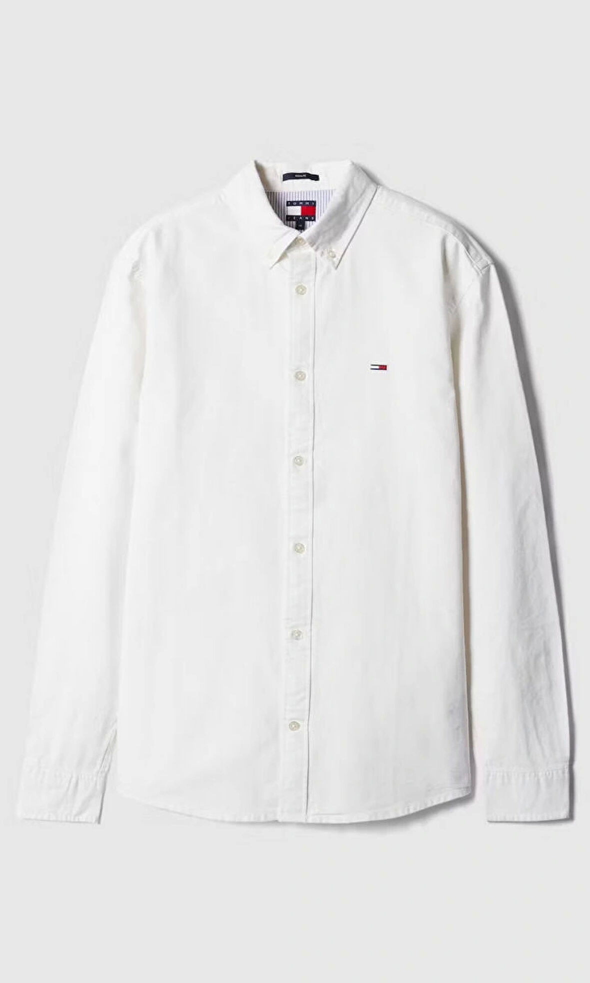 Tommy Hilfiger  Erkek Beyaz Oxford Gömlek