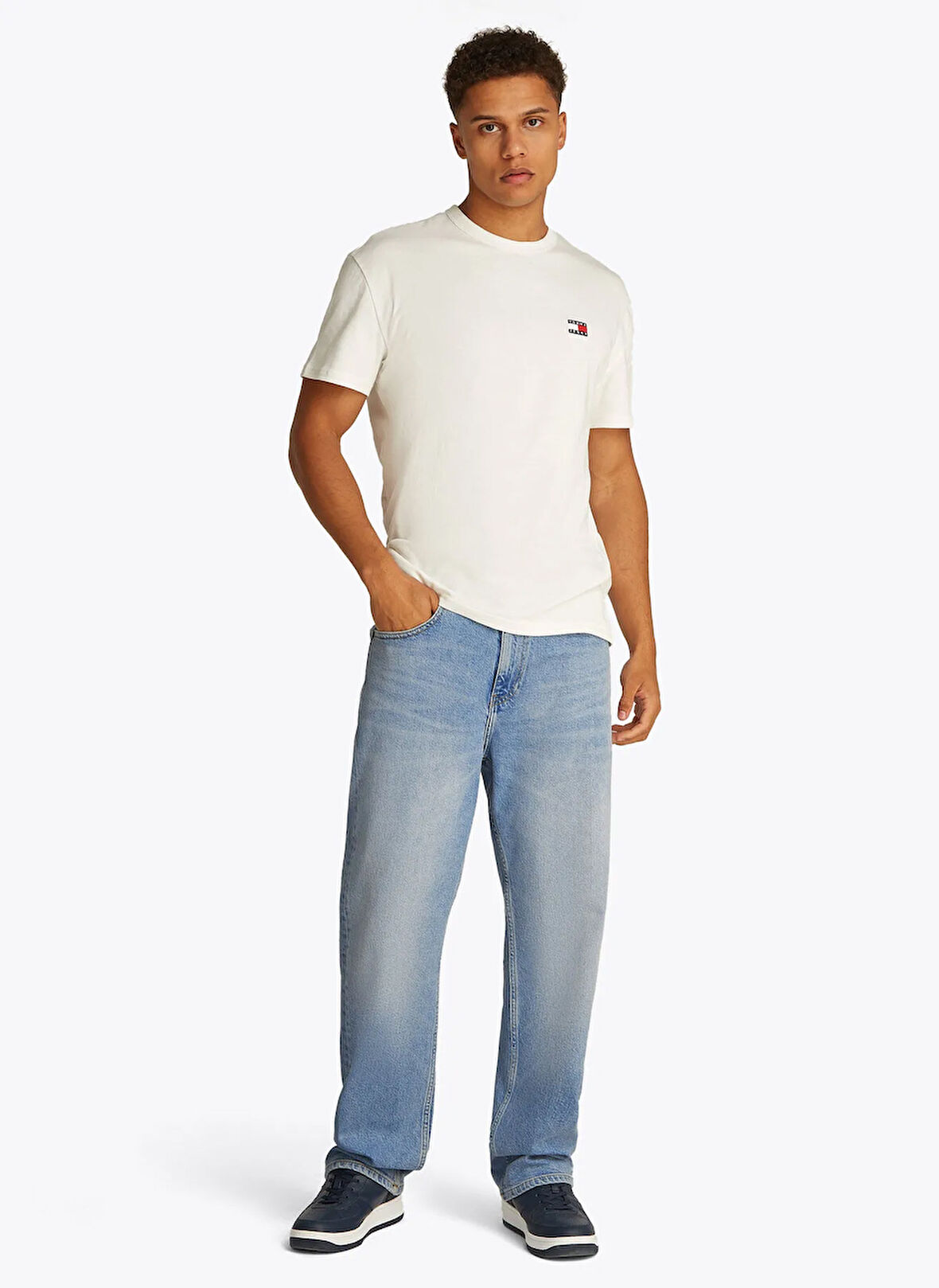 Tommy Jeans Normal Bel Regular Straight Erkek Denim Pantolon DM0DM210081AB OTIS REGULAR STR CO