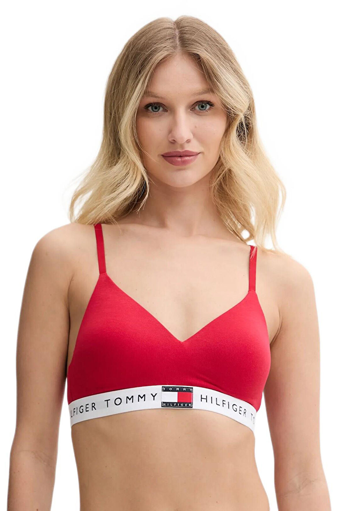Tommy Hilfiger Kadın Kırmızı Bralet UW0UW05715 