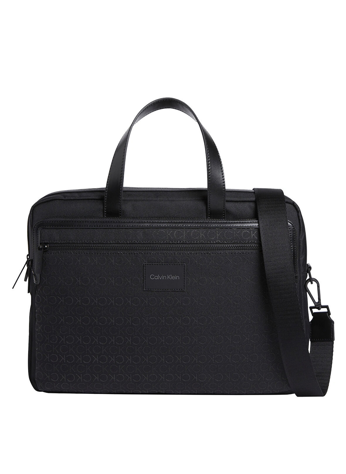 Calvin Klein Siyah Erkek Laptop Çantası CK REMOTE CONV. LAPTOP BAG MONO