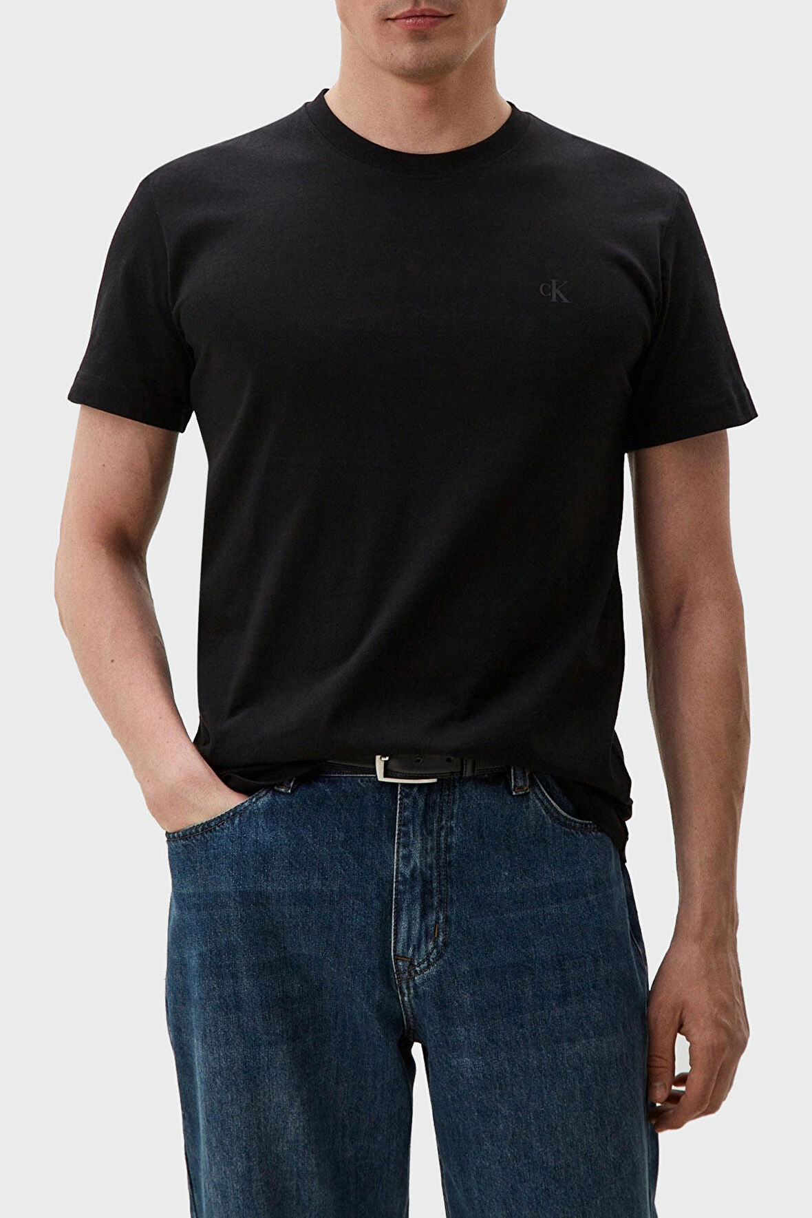 Calvin Klein Erkek T Shirt J30J325683 BEH