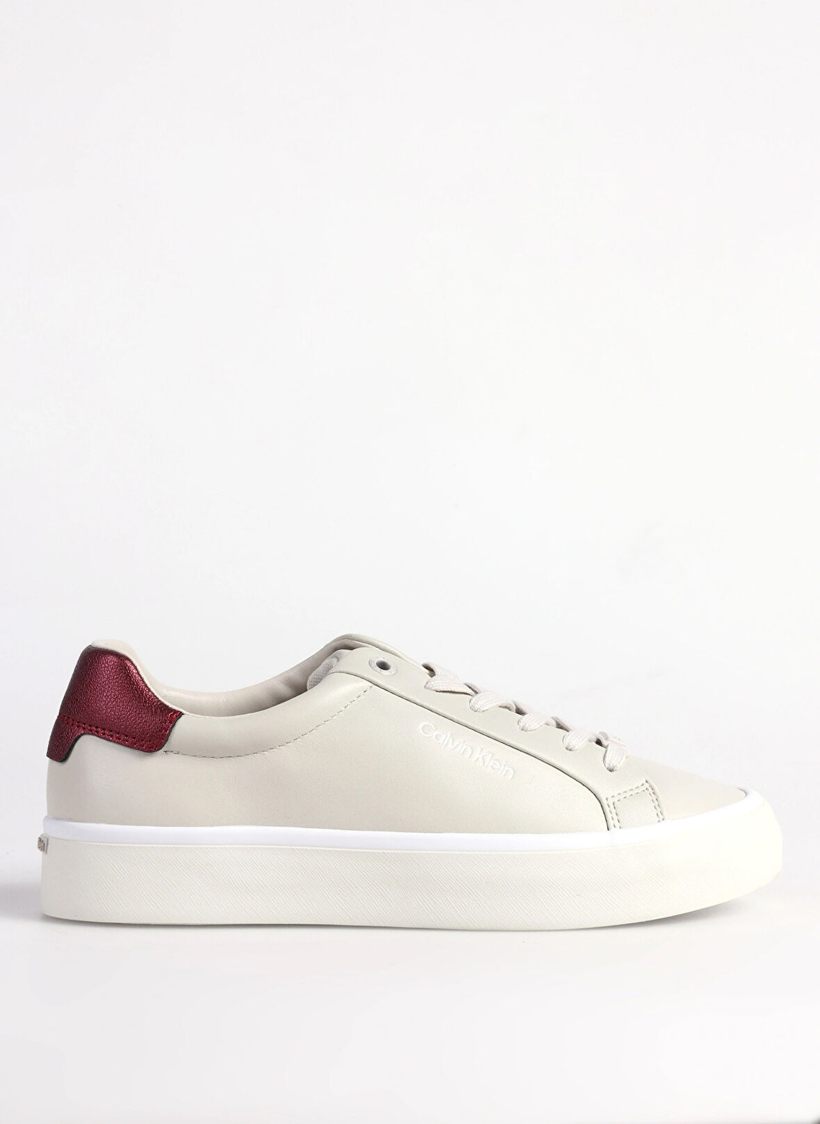 Calvin Klein Ekru Kadın Sneaker HW0HW021040IO
