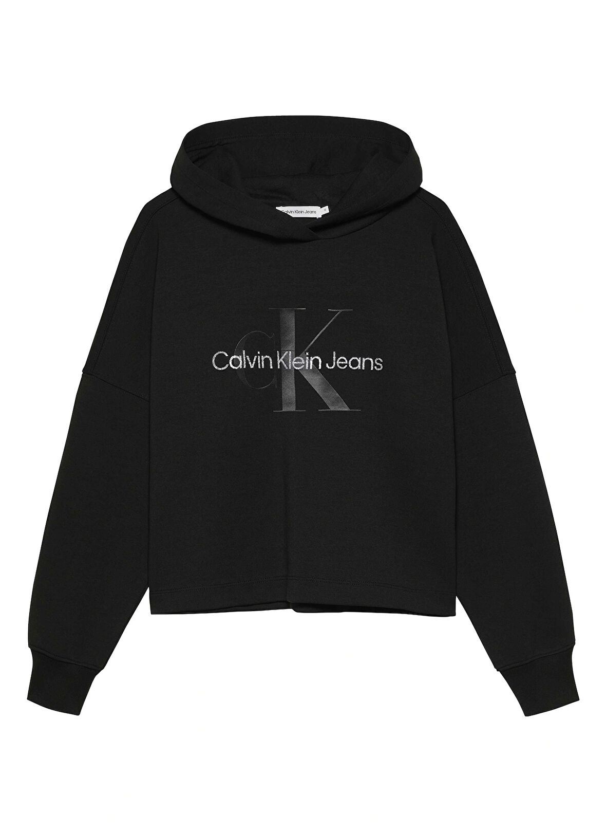 Calvin Klein Baskılı Kadın Siyah Sweatshırt IG0IG02543BEH