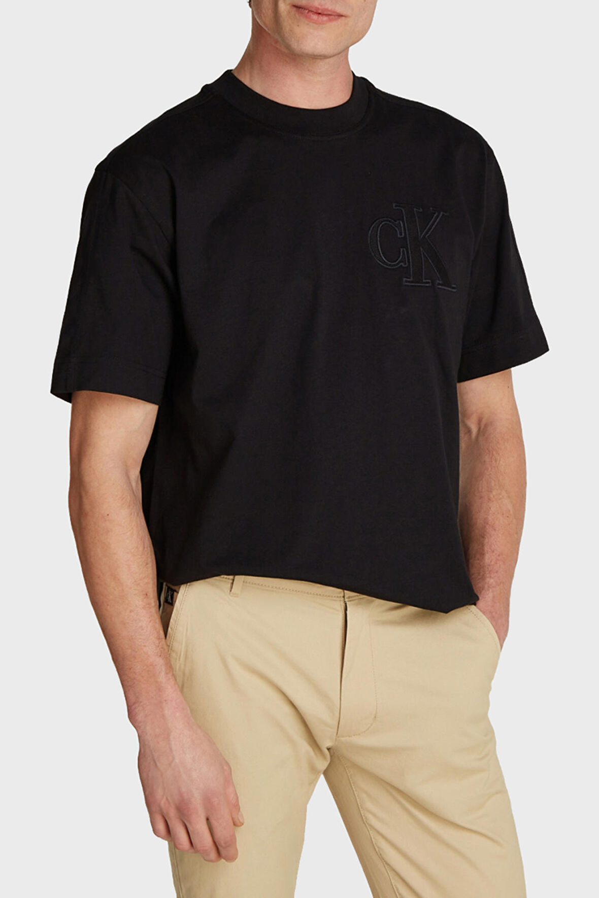 Calvin Klein Erkek T Shirt J30J325657 BEH