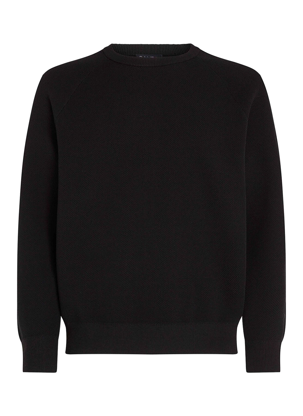 Siyah Erkek Bisiklet Yaka Normal Kalıp Sweatshirt 00GMF4W334BAE-PW - SWEATER PULLOVER