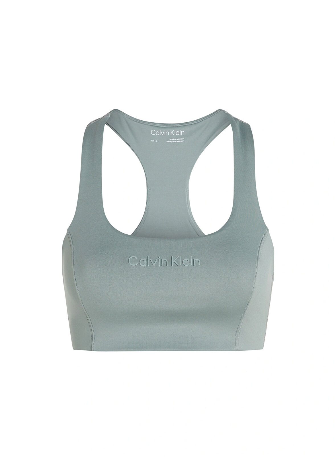 Calvin Klein Yeşil Sporcu Sütyeni 00GWF4K171PFF-MEDIUM SUPPORT BRA