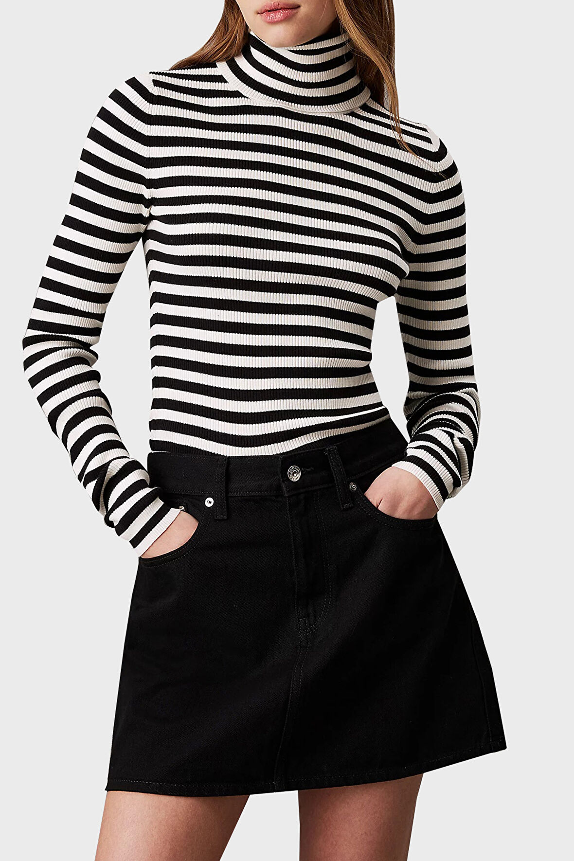 Calvin Klein Kadın Kazak J20J224225 YBI