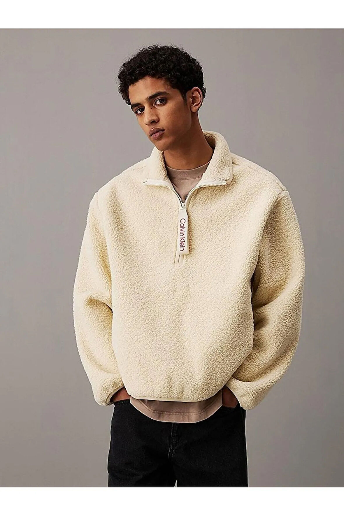 HALF ZIP SHERPA
