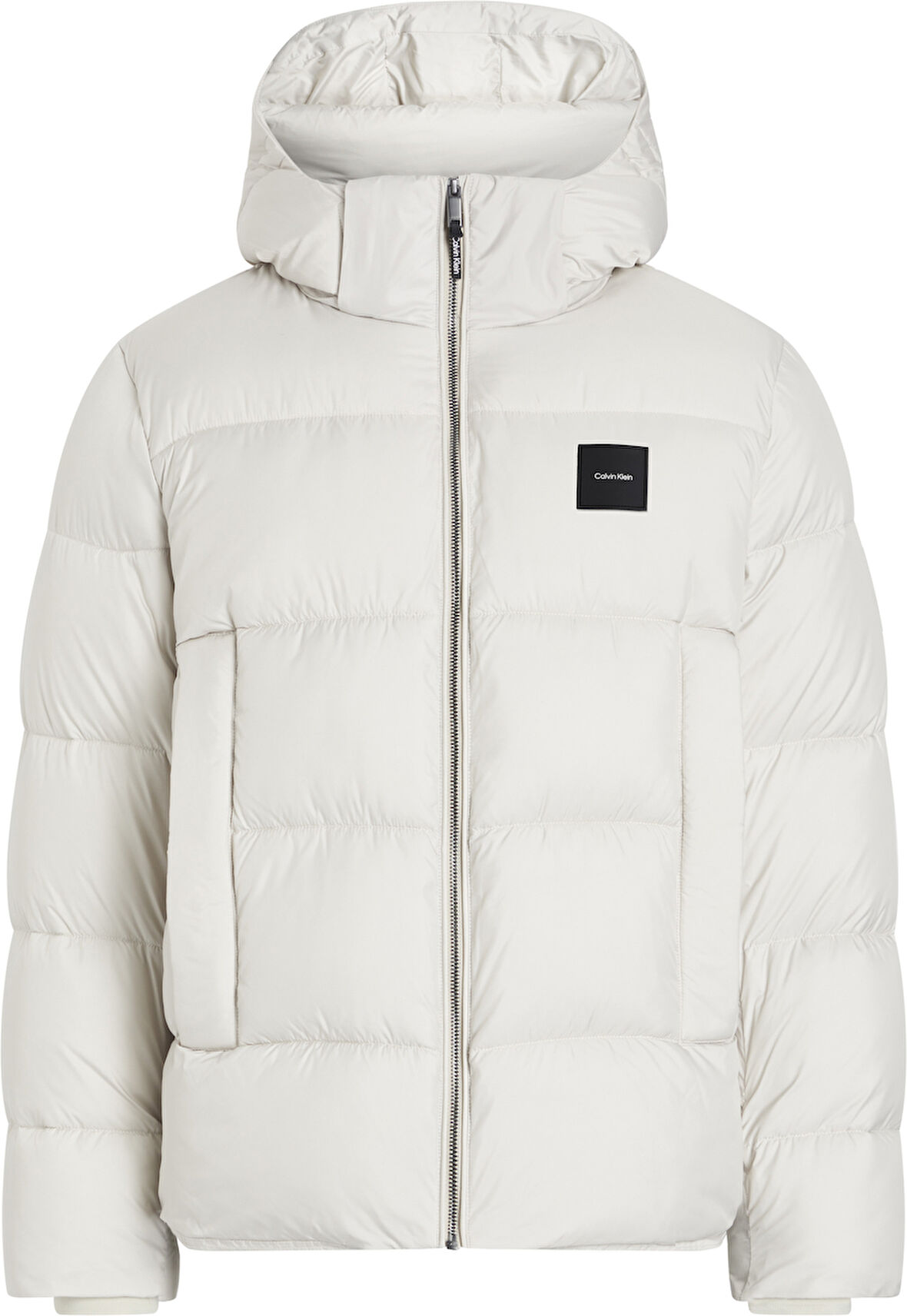 CALVIN KLEIN HOODED QUILT PUFFER MW Mont