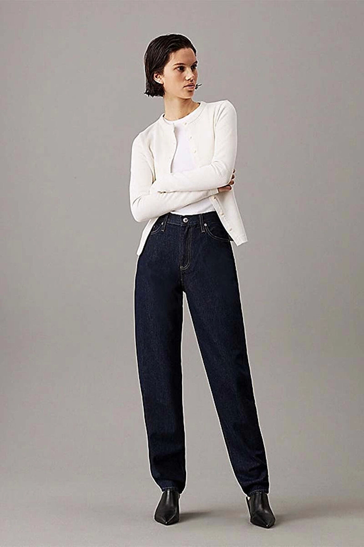 CK Jeans MOM JEAN Kadın Denim Jeans J20J224028-1BJ