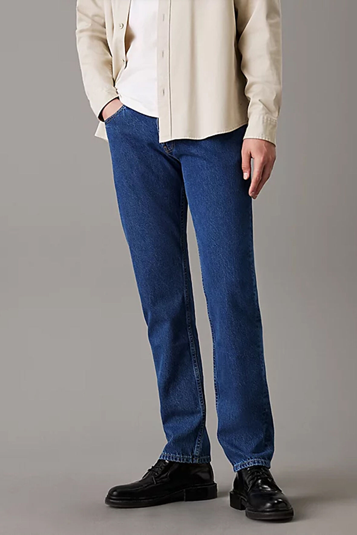 Erkek SLIM STRAIGHT Jean Pantolon - Denim | 32/34