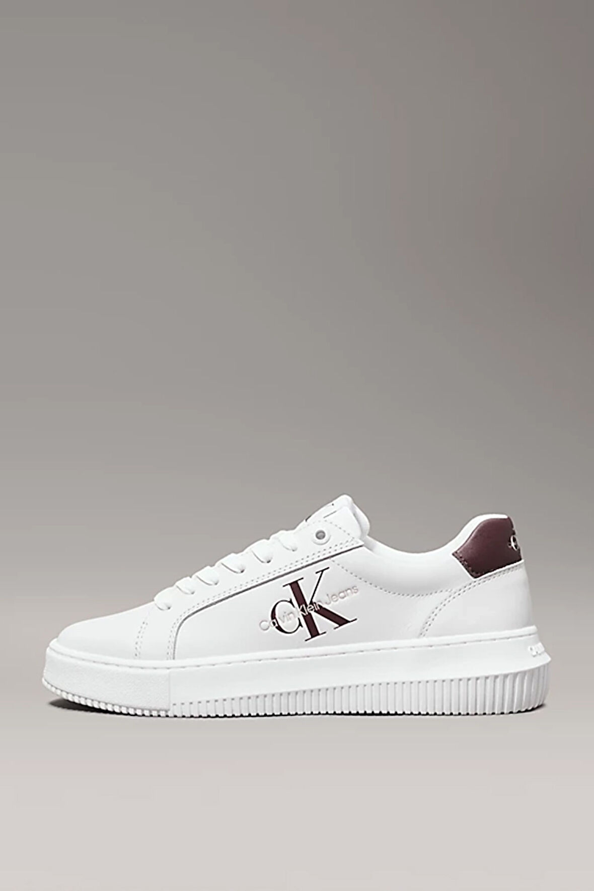 Kadın CHUNKY CUPSOLE Yan Logolu Sneaker Ayakkabı - Beyaz | 37