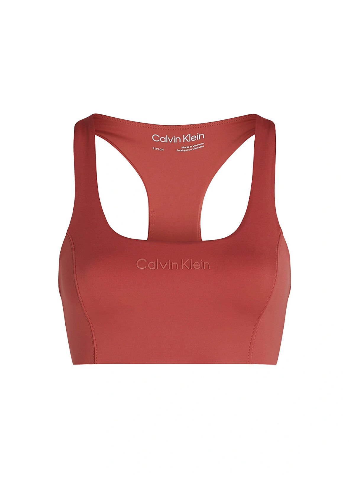 Calvin Klein Pembe Sporcu Sütyeni 00GWF4K171VAI-MEDIUM SUPPORT BRA