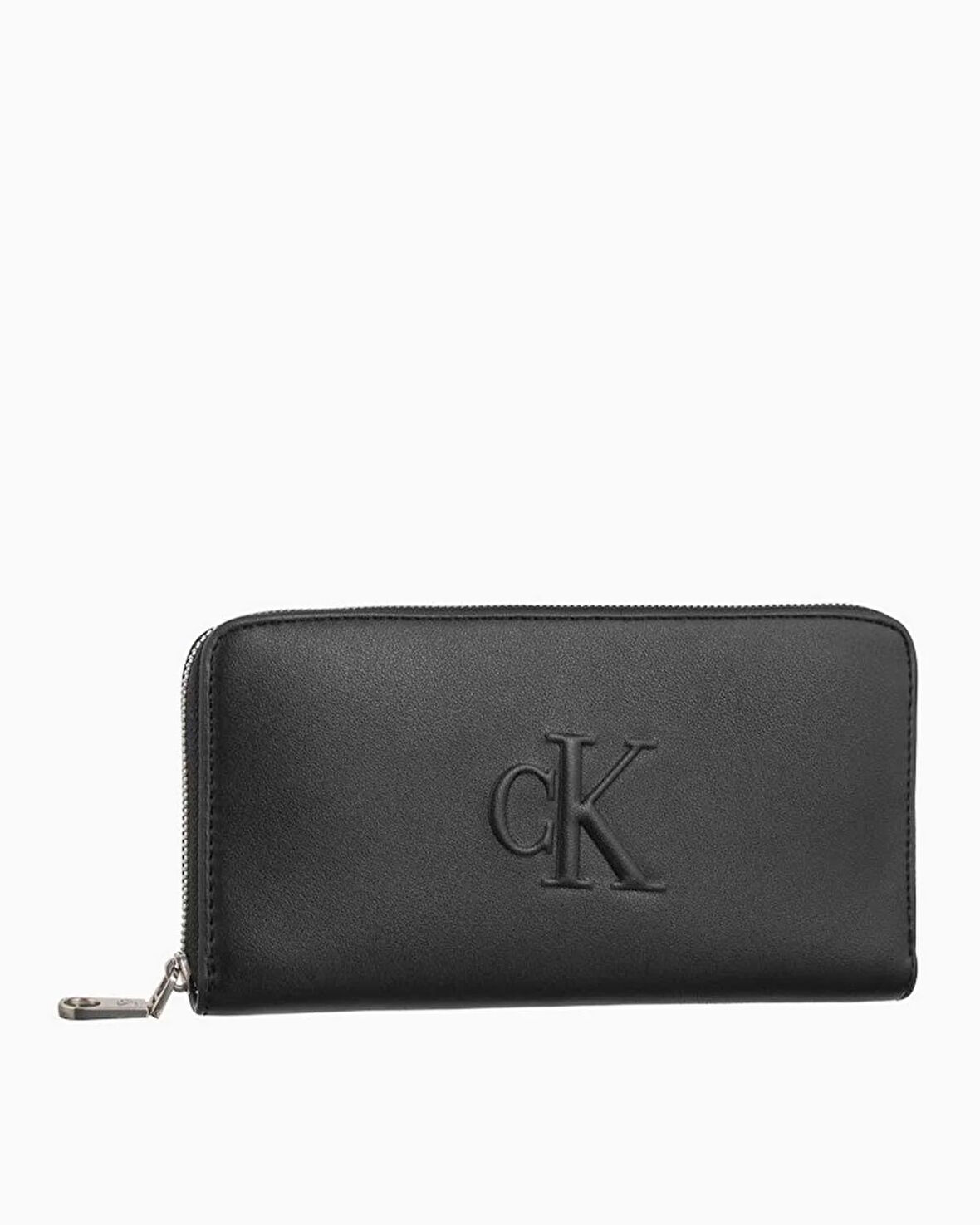 Calvin Klein Sculpted Deboss Fermuarlı Kadın Cüzdan