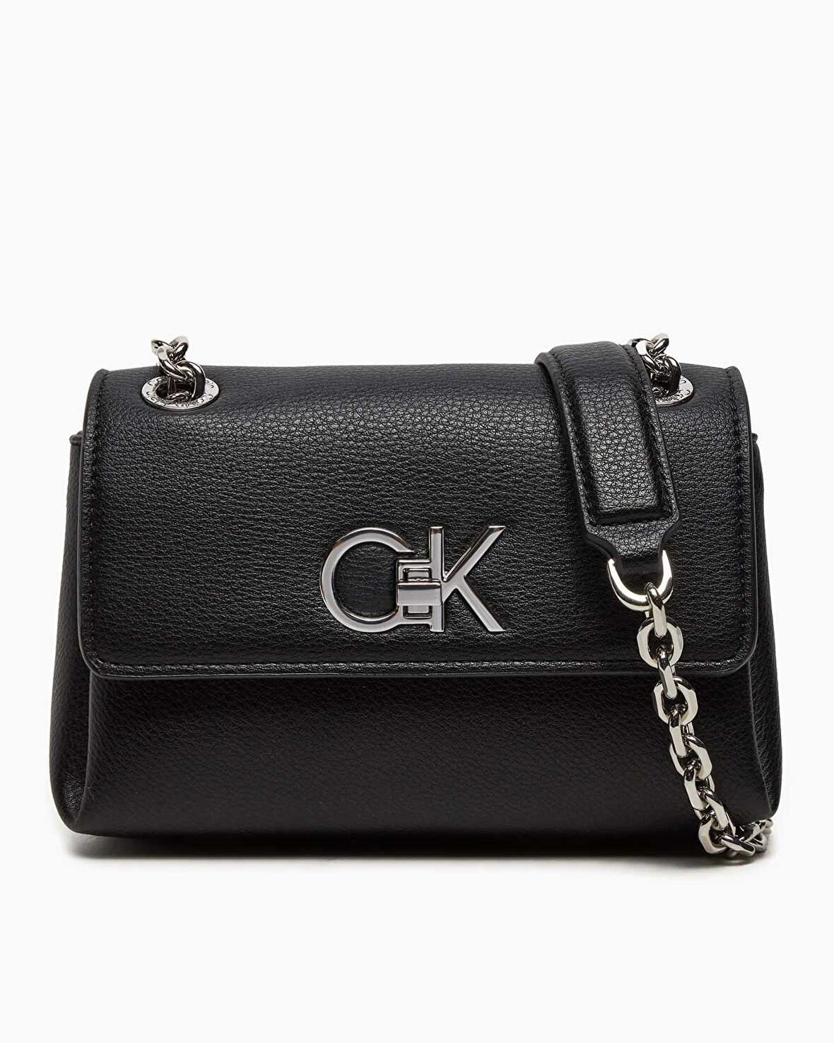 Calvin Klein Convertible Shoulder Zincir Detaylı Omuz Çantası